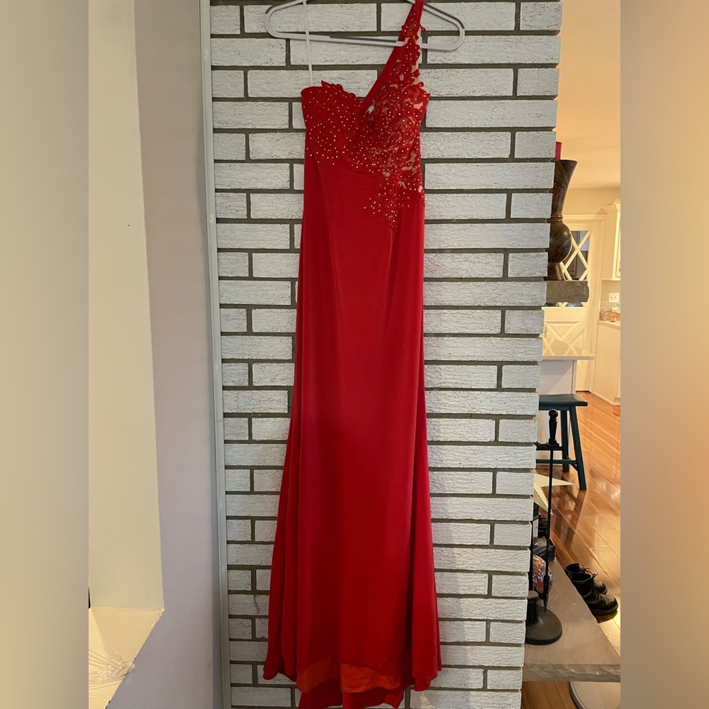 Red Kasey J dress size 2